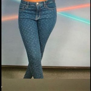 Wild Fable Gemstone studded jeans